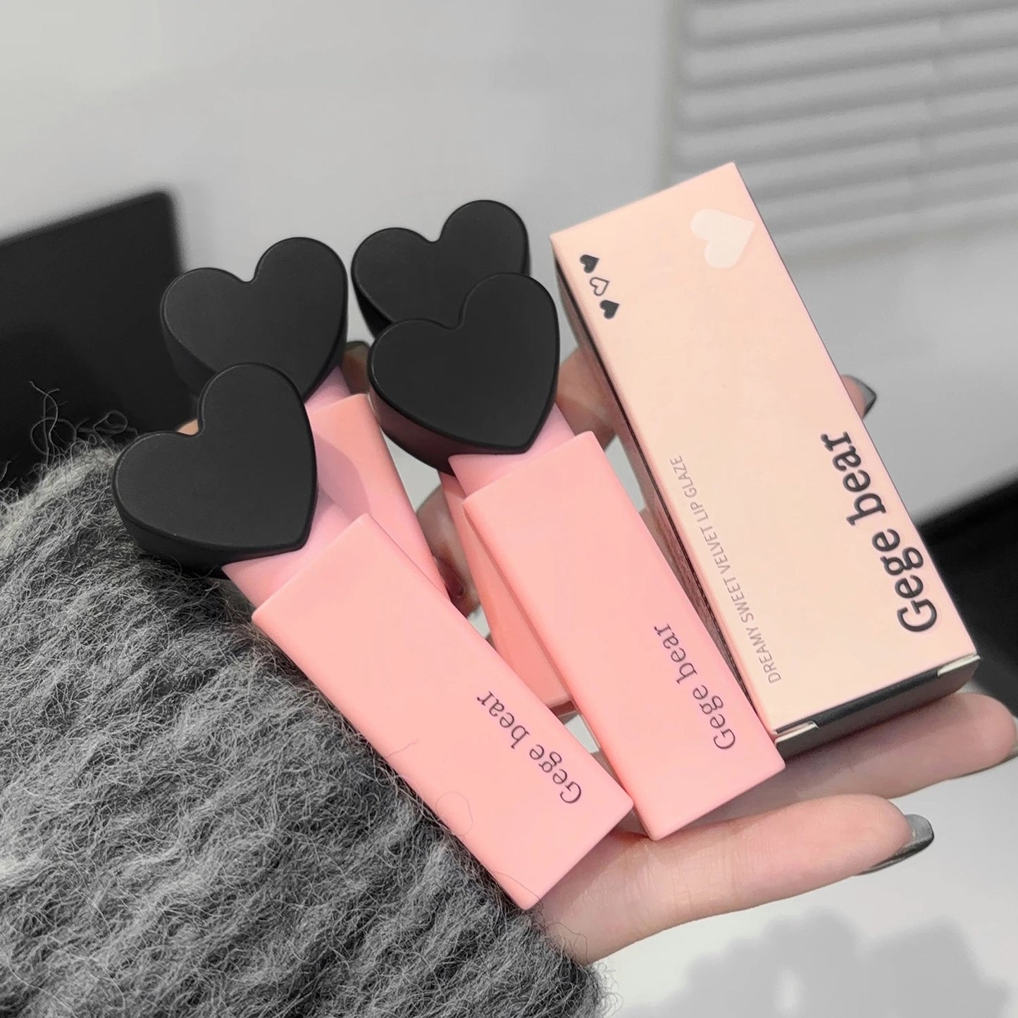 Gege Bear Dreamy Sweetheart Velvet Lip Glaze Matte