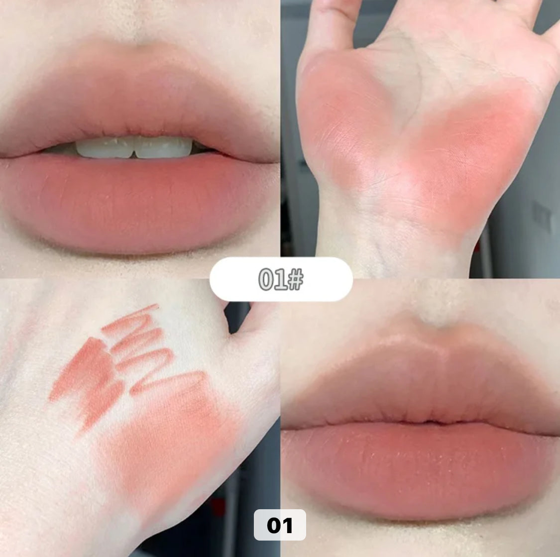 Gege bear Air Thin Mousse Lip Liner Matte Waterproof non-stick Cup Natural Outline Sculpting Lip Liner