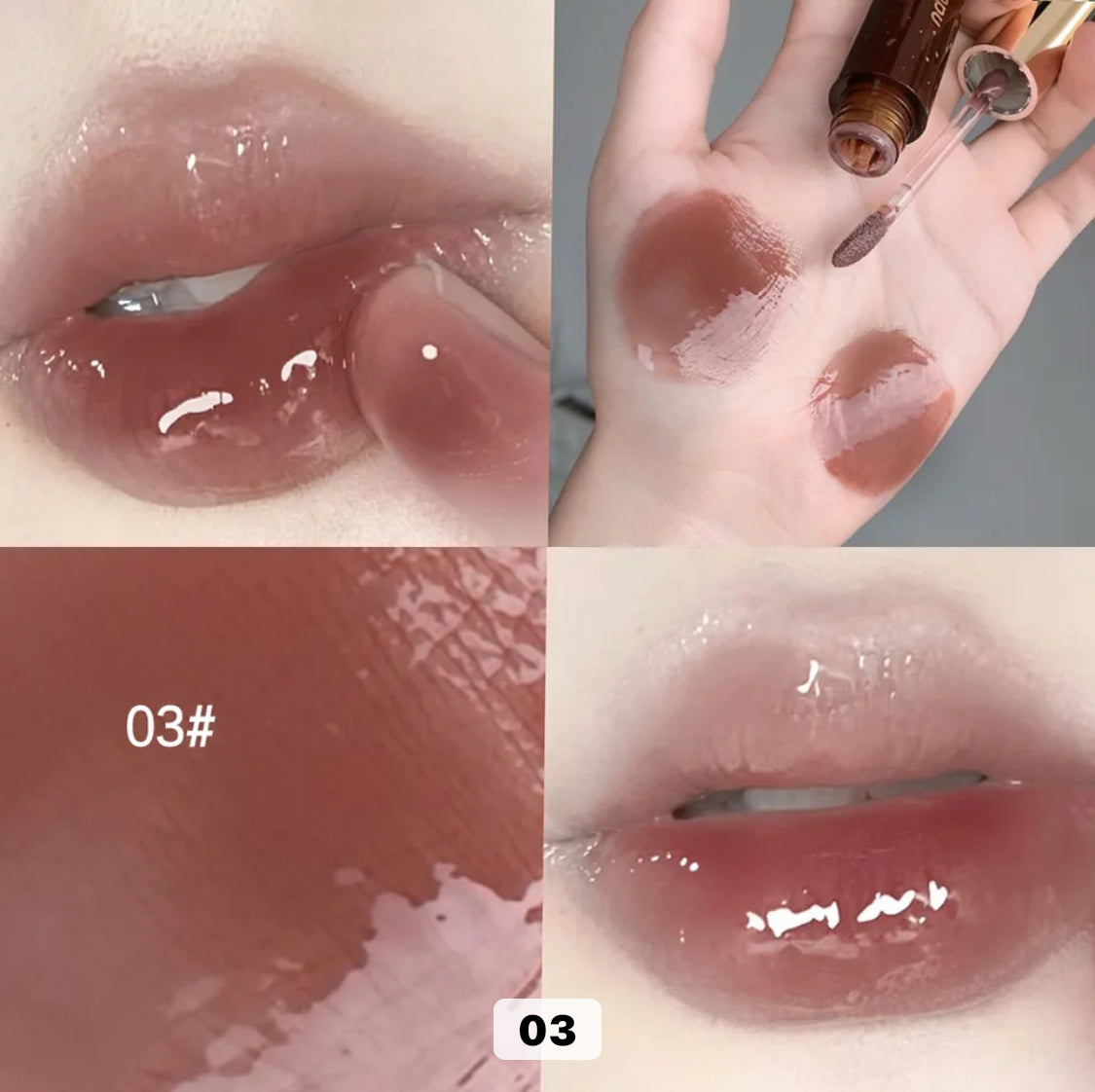 DaimAnpu Mirror Hydrating Jelly High Pigment Cute Lip Gloss