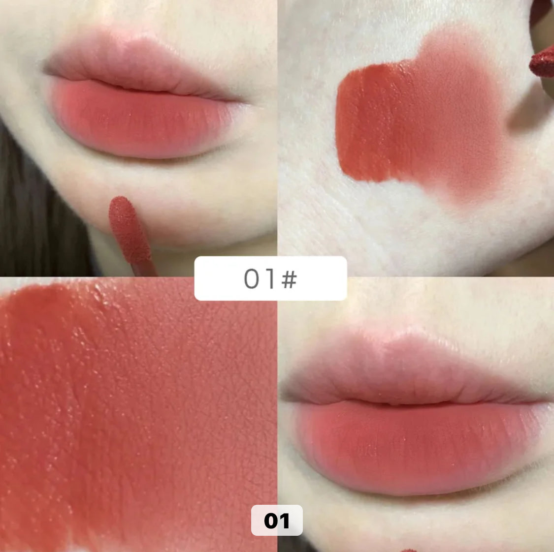 Gege bear Cute Rabbit design Velvet Lip Long Lasting Moisturizing Non-stick cup Lipstick