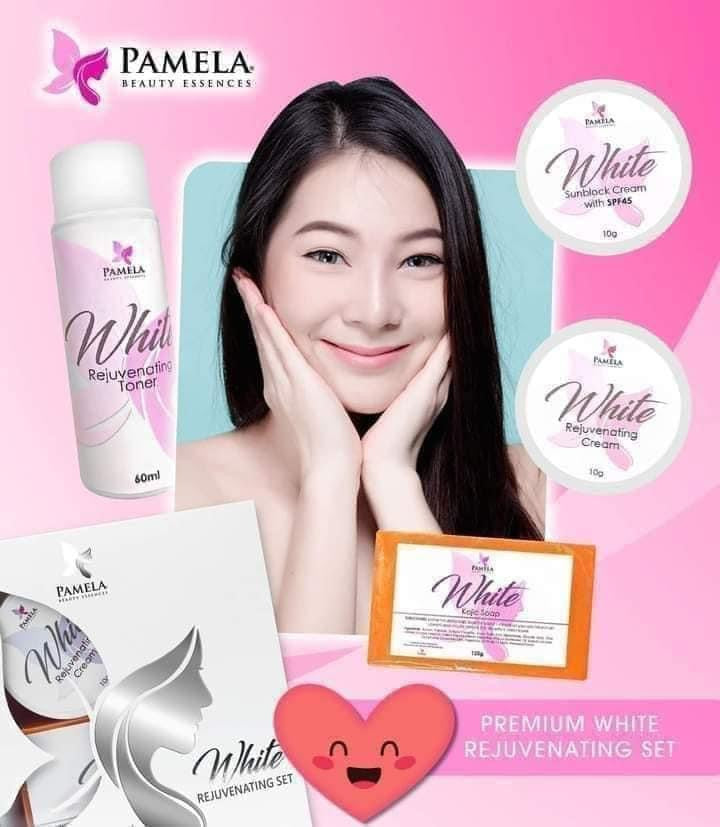 Pamela white rejuvenating set