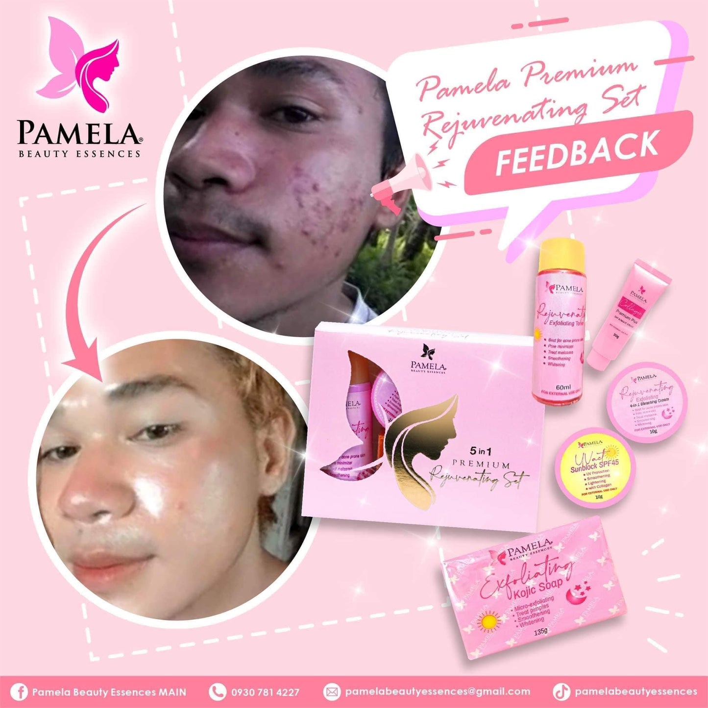 Pamela Premium rejuvenating set