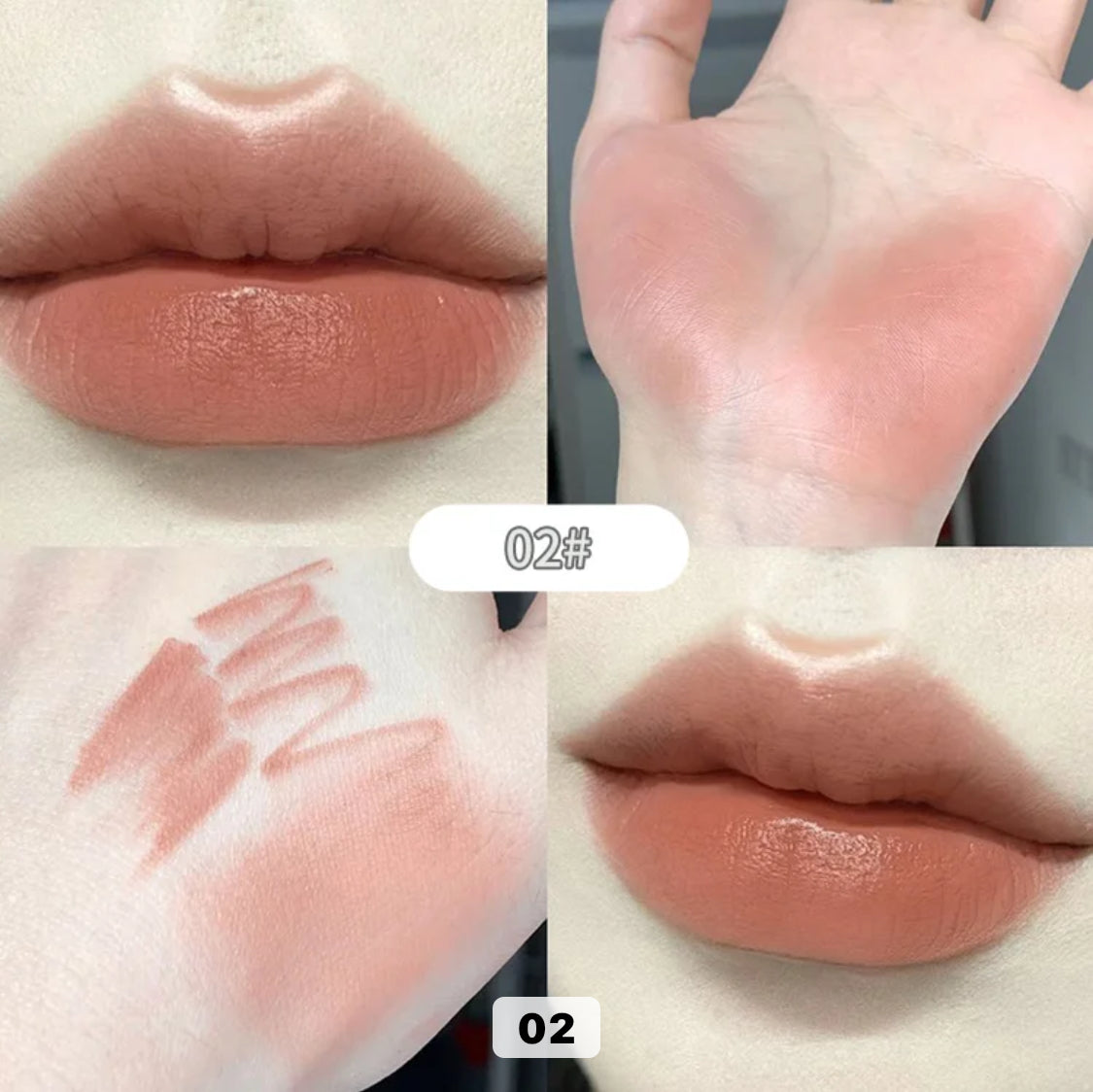 Gege bear Air Thin Mousse Lip Liner Matte Waterproof  non-stick Cup Natural Outline Sculpting Lip Liner