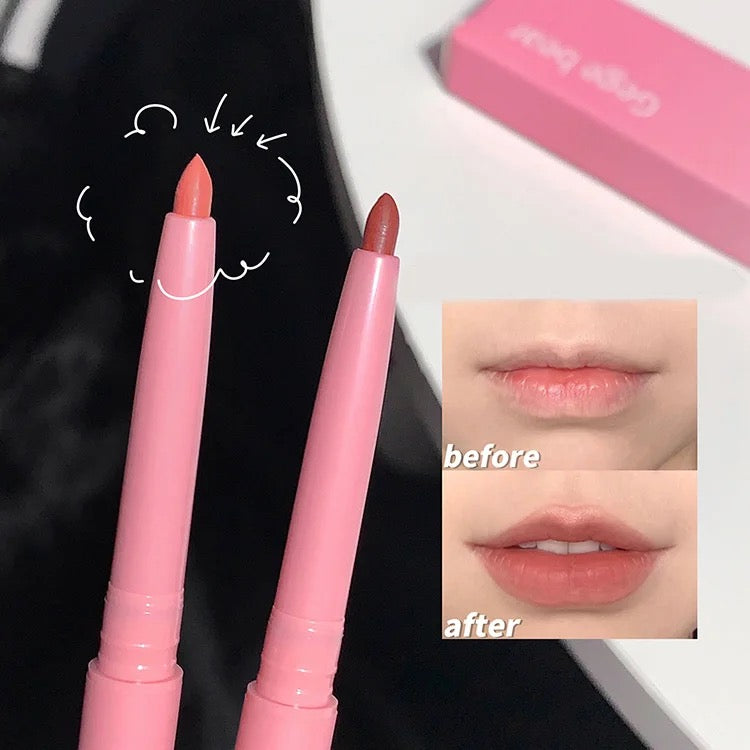 Gege bear Air Thin Mousse Lip Liner Matte Waterproof  non-stick Cup Natural Outline Sculpting Lip Liner