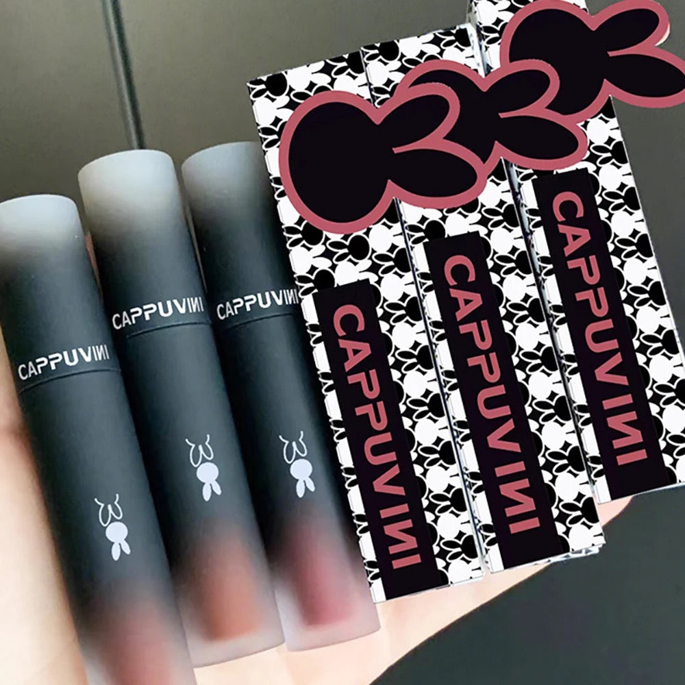 Cappuvini Matte Long Lasting Macaron Lip Mud
