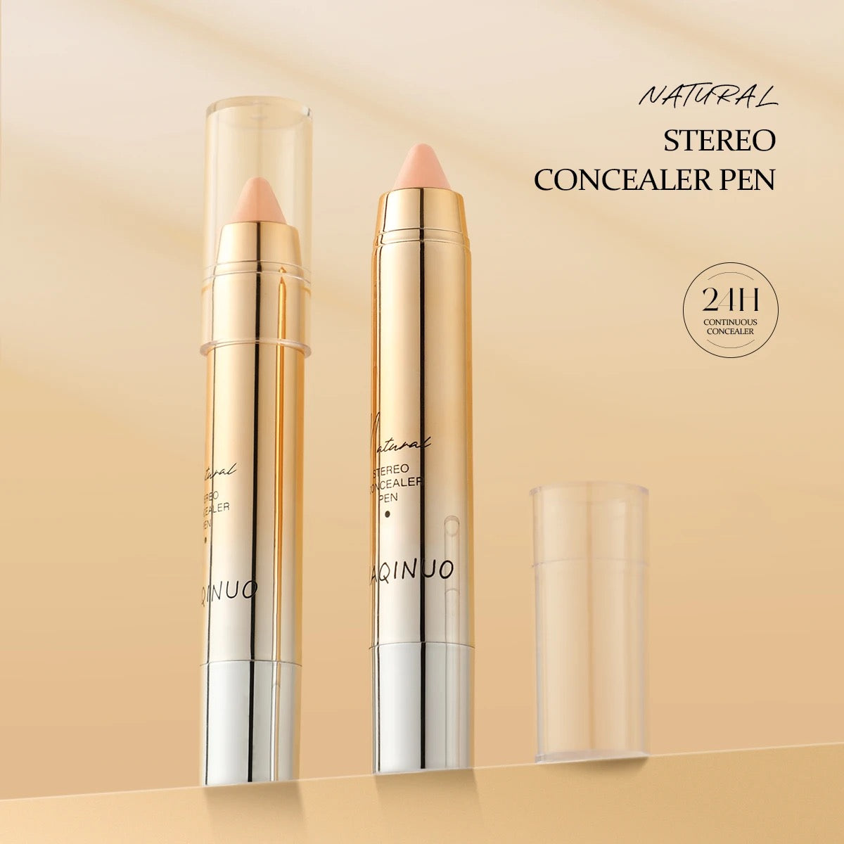 SHAQINUO Light/Medium Warm High Coverage Under Eye Concealer for Dark CirclesCConcealer Pen