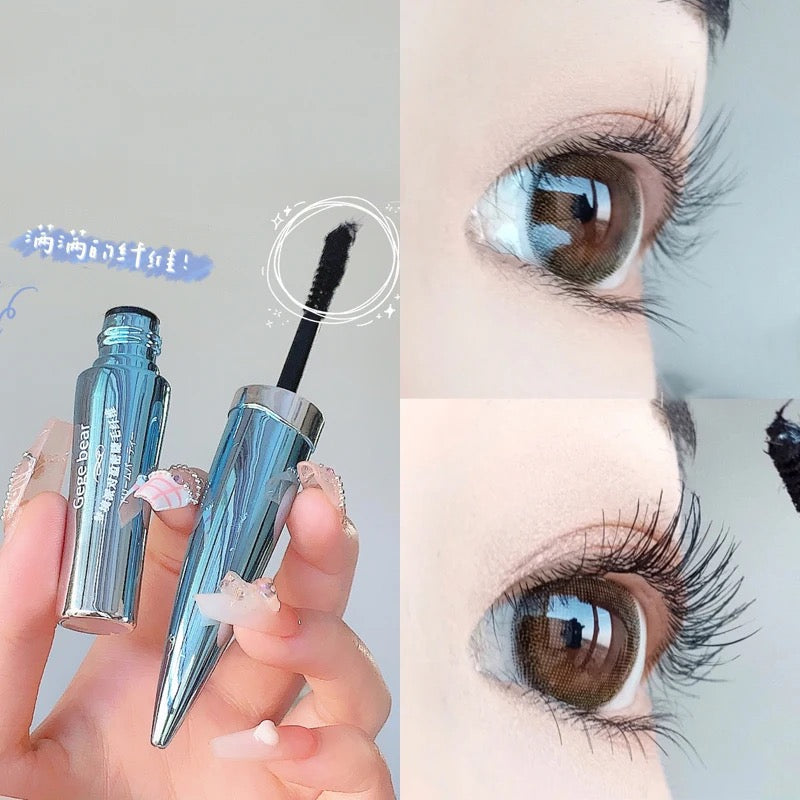 Gege Bear Smudge Proof Long-lasting Mascara Lengthening Volumizing Waterproof Volume Intense Feathery Soft Full Lashes Mascara