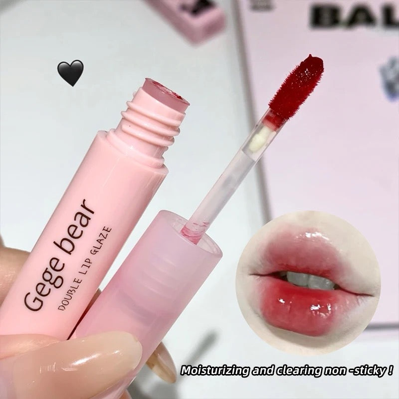 Gege Bear 2 In 1 Double Mirror & Matte Hydrating