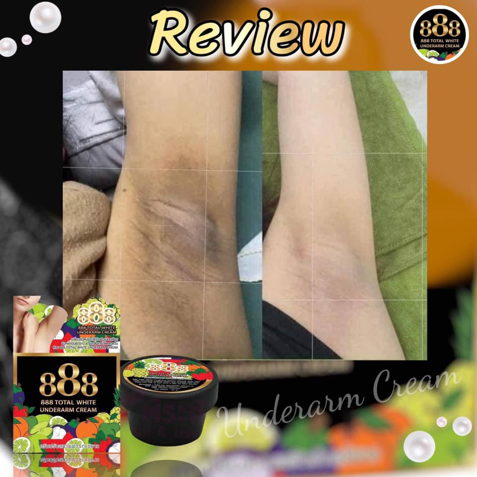 888 Total white underarm cream