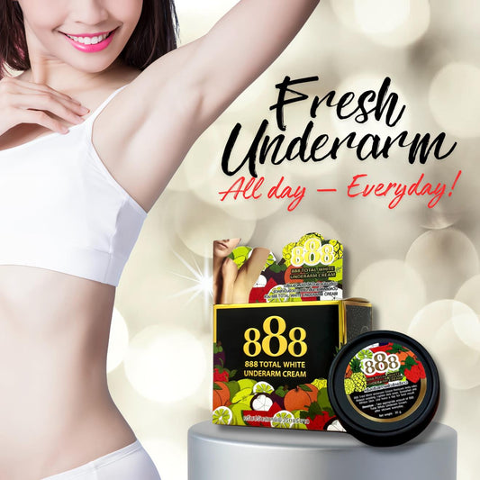 888 Total white underarm cream