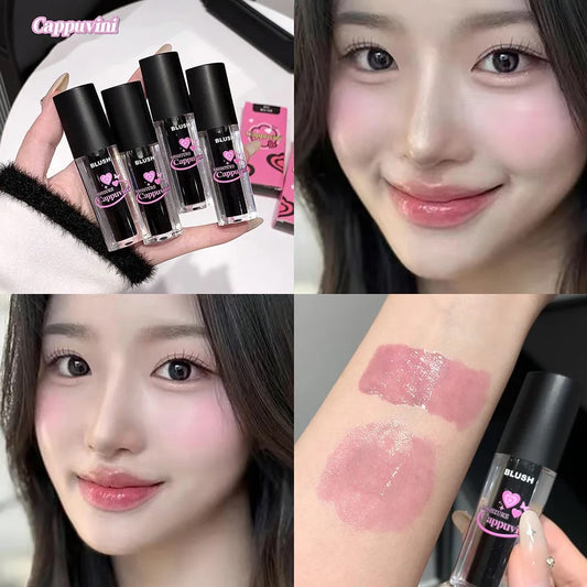 Cappuvini Dewy & Natural Flush Finish Liquid Blush Oil