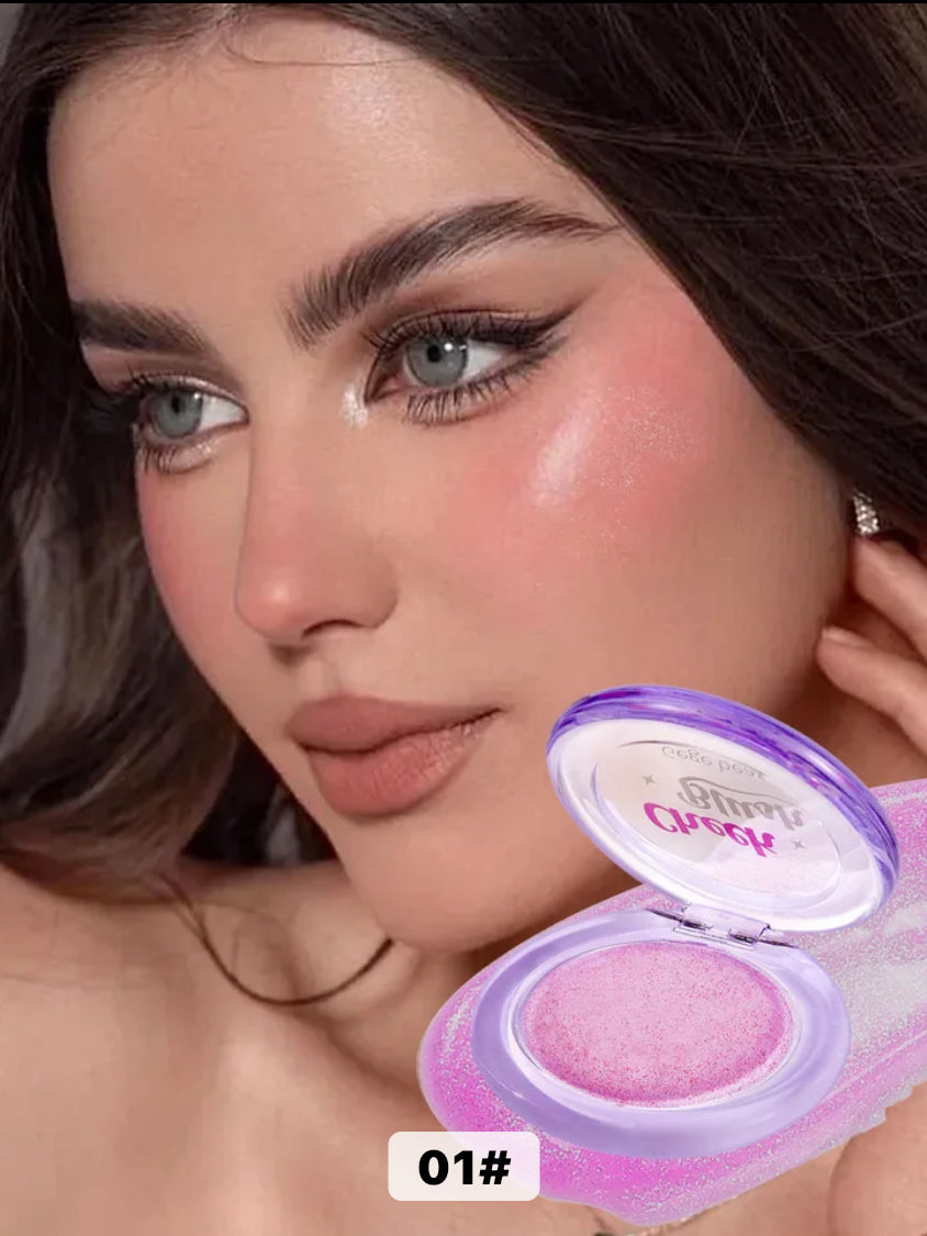 GEGE BEAR Moisturizing Blush Rouge Soft Cream Transparent Crystal Color Changing Magic Gel Blush