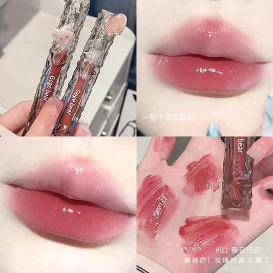 Gege Bear Liquid Lipcolor Watery Mirror Moisturizing Lip Gloss