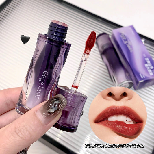 Gege Bear Matte Finish Liquid Lip Tint Long Lasting