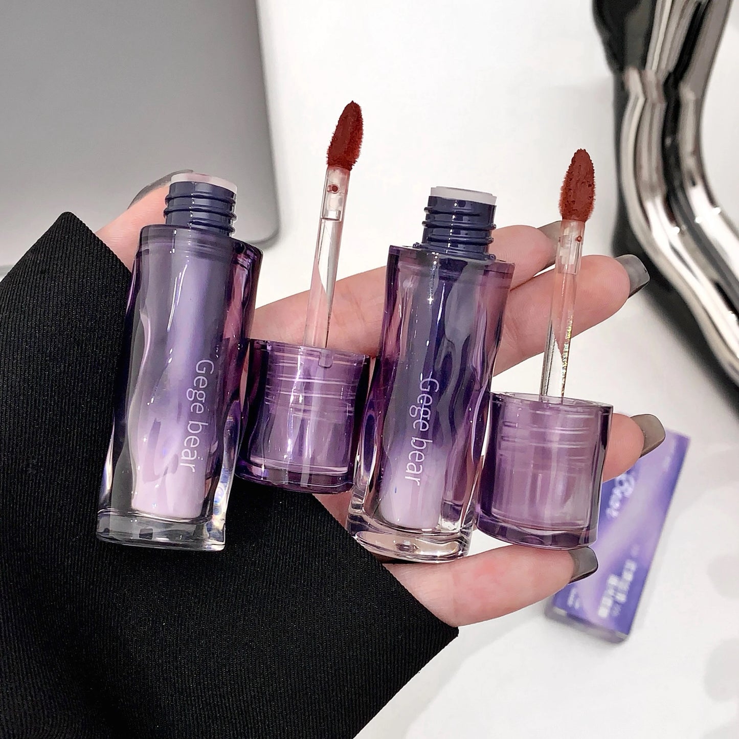 Gege Bear Matte Finish Liquid Lip Tint Long Lasting