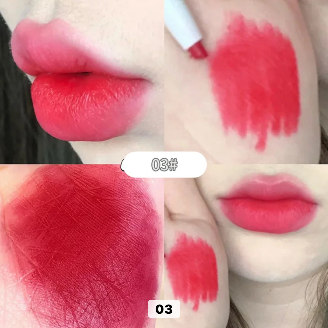 Gege bear Air Thin Mousse Lip Liner Matte Waterproof  non-stick Cup Natural Outline Sculpting Lip Liner