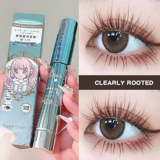 Gege Bear Smudge Proof Long-lasting Mascara Lengthening Volumizing Waterproof Volume Intense Feathery Soft Full Lashes Mascara