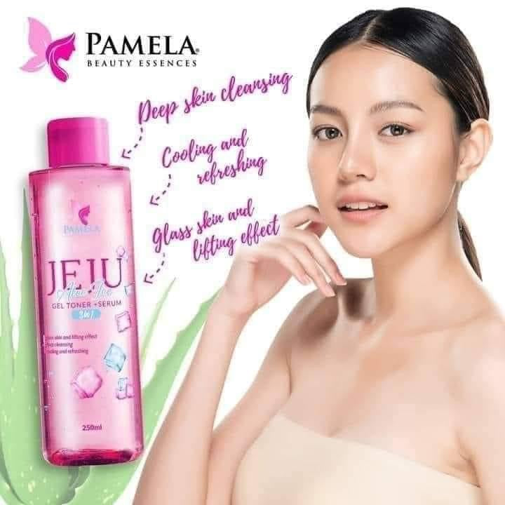 Jeju aloe ice gel toner with serum