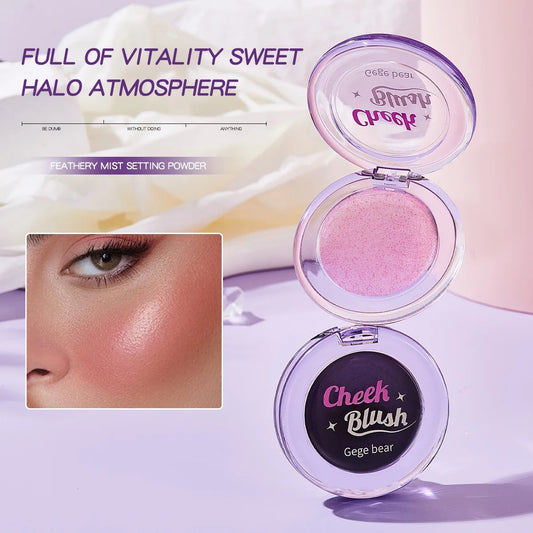 GEGE BEAR Moisturizing Blush Rouge Soft Cream Transparent Crystal Color Changing Magic Gel Blush