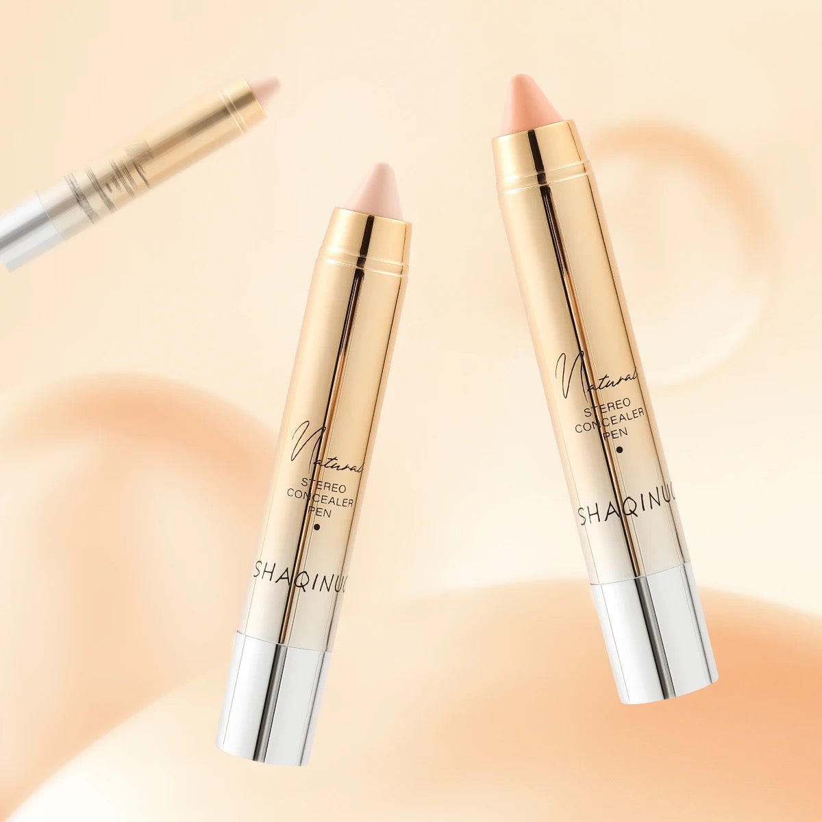 SHAQINUO Light/Medium Warm High Coverage Under Eye Concealer for Dark CirclesCConcealer Pen
