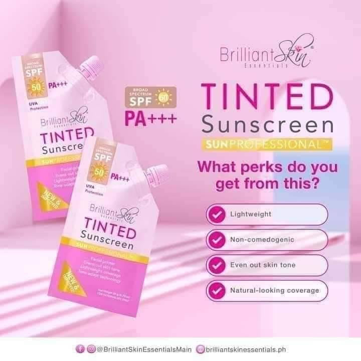 Tinted Sunscreen Facial Primer