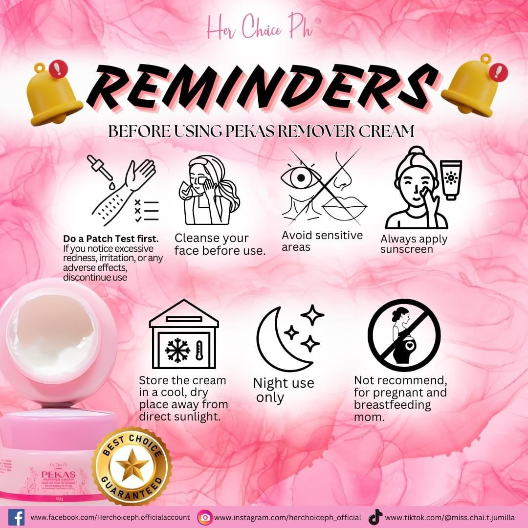 Pekas Remover Cream