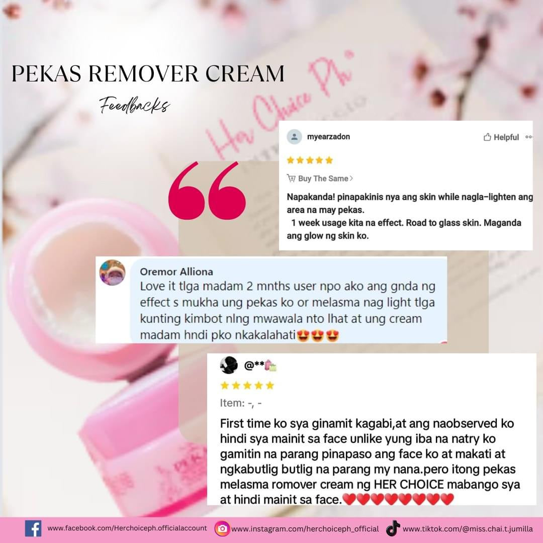 Pekas Remover Cream