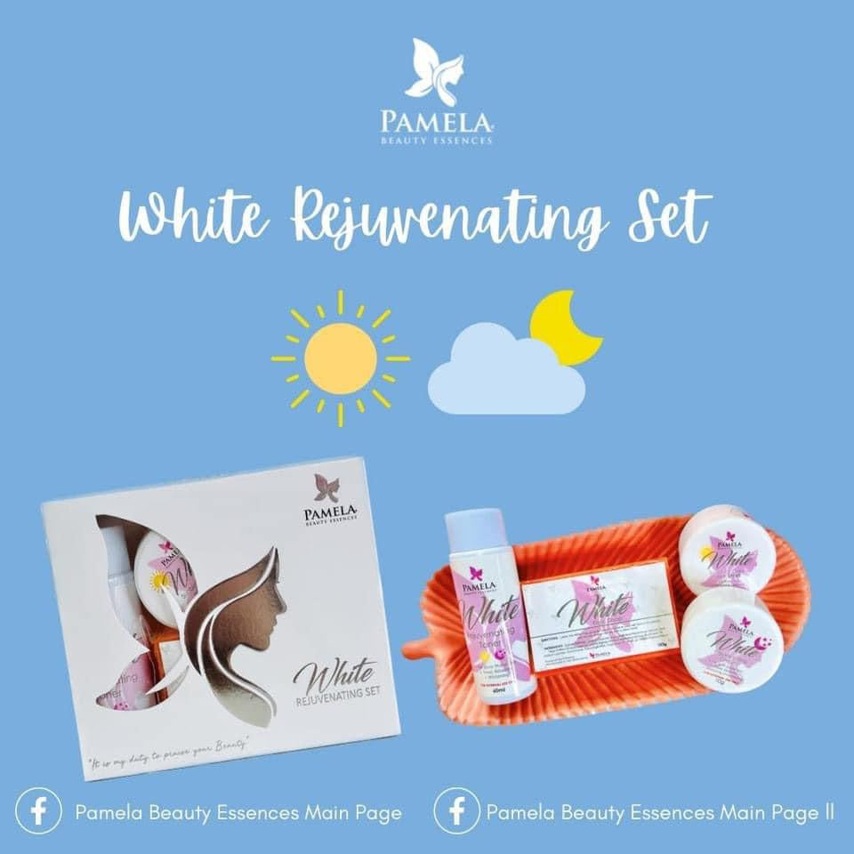 Pamela white rejuvenating set