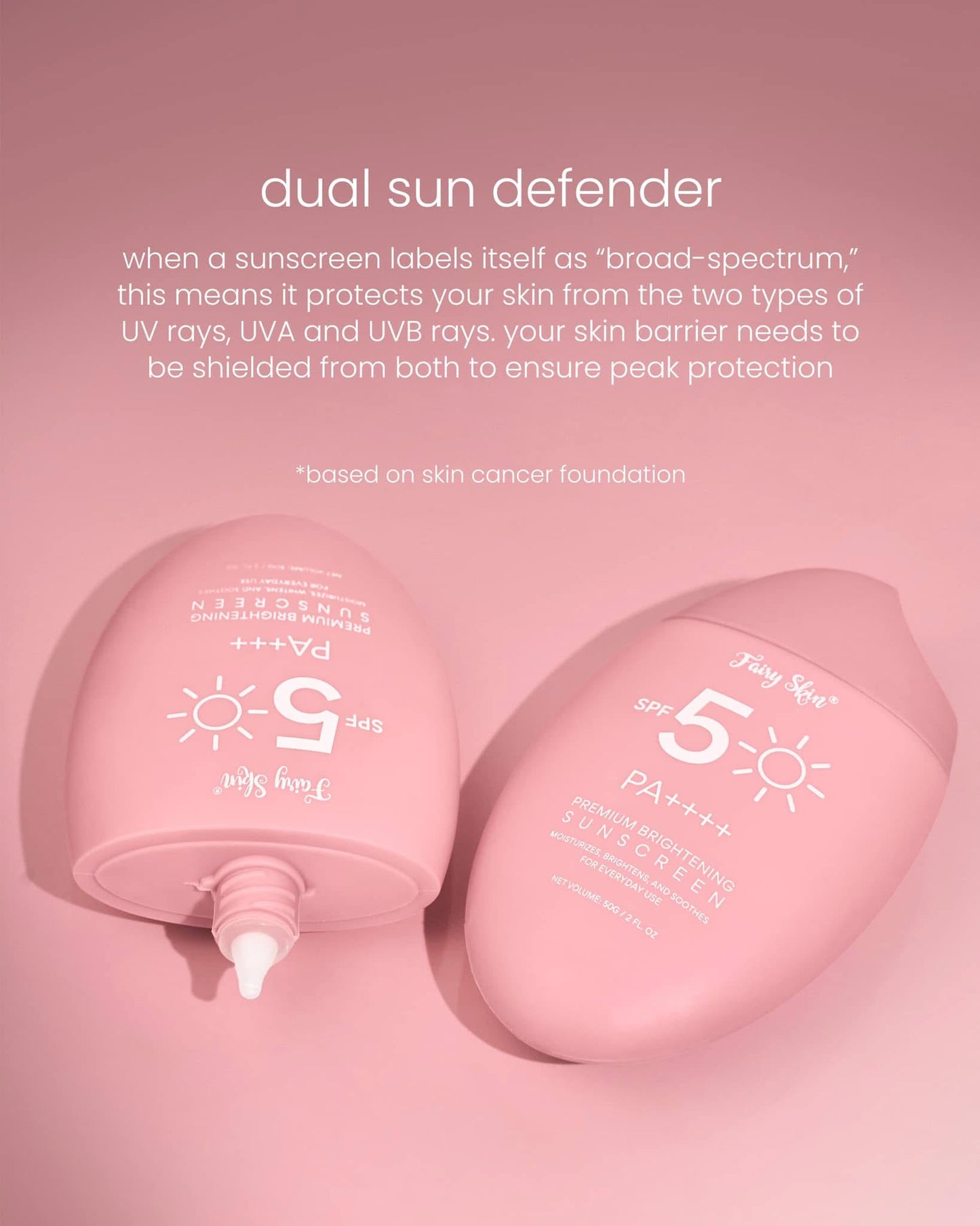Fairy Skin Premium Brightening Sunscreen SPF50