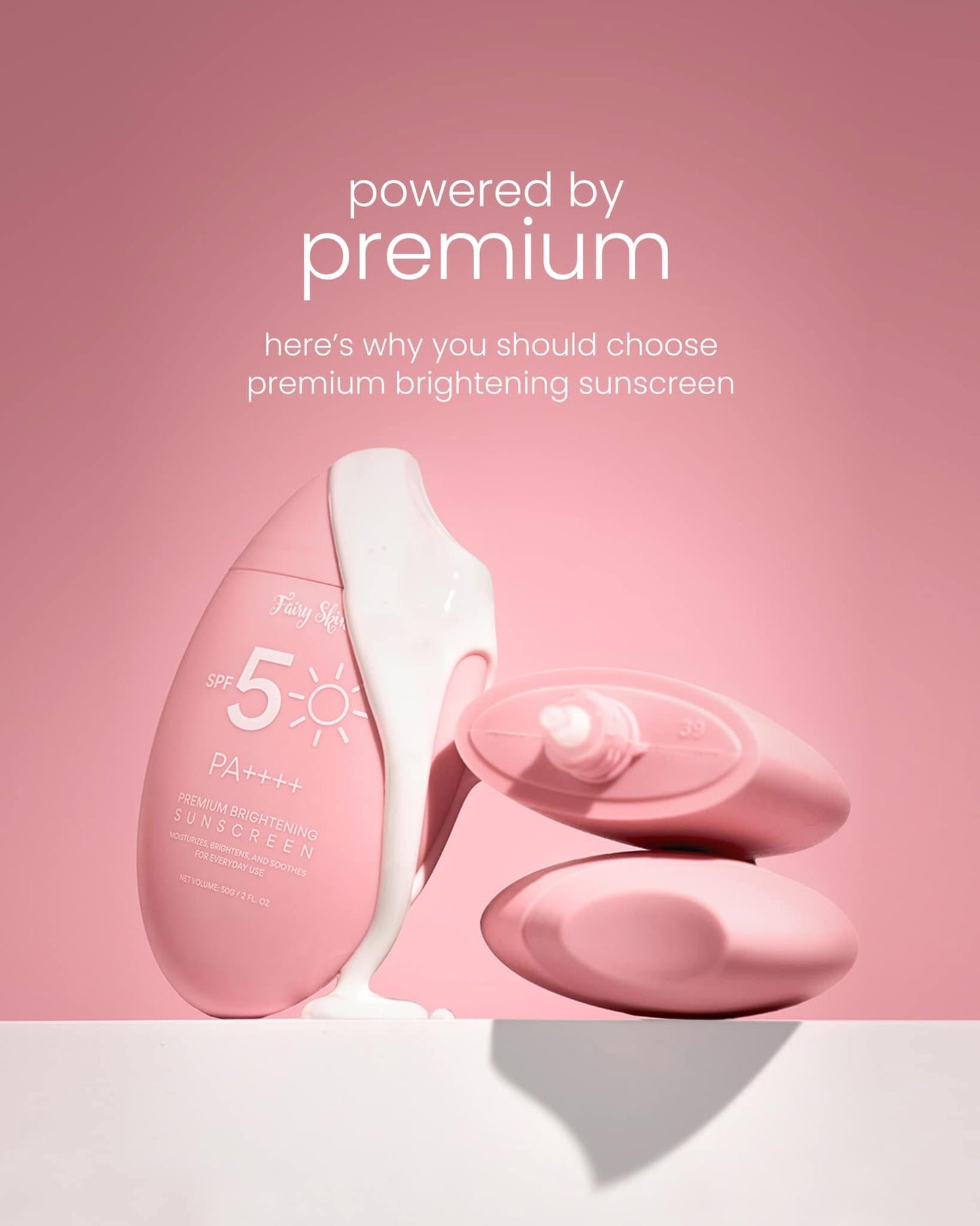 Fairy Skin Premium Brightening Sunscreen SPF50