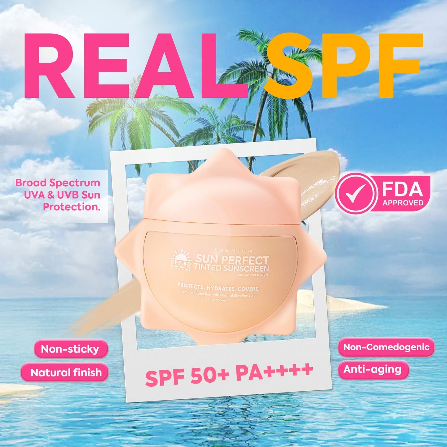 Hikari Tinted Sunscreen SPF50